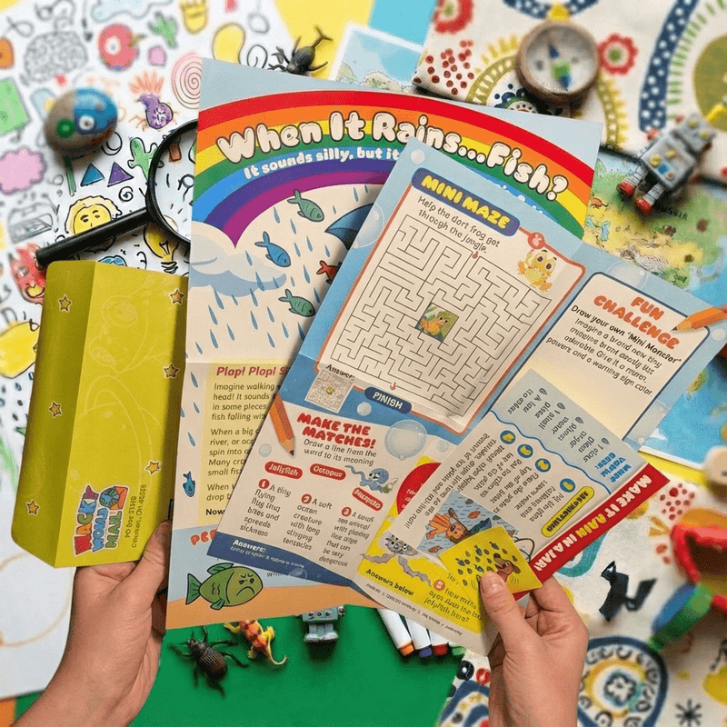 Wacky World Mail Experience | Monthly Delivery - Wacky World Mail